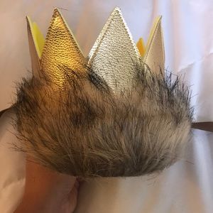 Halloween fur crown & tail